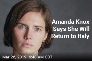 Amanda Knox Says She Will Return to Italy
