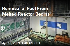 Removal of Fuel From Melted Reactor Begins