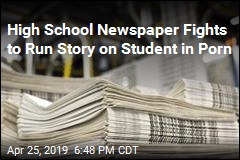 High School Newspaper Fights to Run Story on Student in Porn