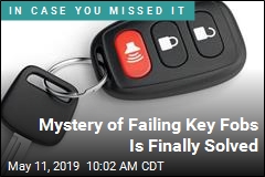 Mystery of Failing Key Fobs Is Finally Solved