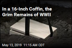 In a 16-Inch Coffin, the Grim Remains of WWII