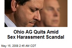 Ohio AG Quits Amid Sex Harassment Scandal