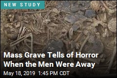 Mass Grave Tells of Horror When the Men Were Away