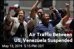US Suspends Air Traffic With Venezuela
