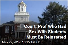 Court: Professor Can&#39;t Be Fired for Sex With Students