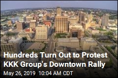 Ohio City Makes KKK Group Unwelcome at Downtown Rally