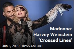 Madonna: Harvey Weinstein &#39;Crossed Lines&#39;