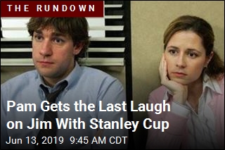 Pam Gets the Last Laugh on Jim With Stanley Cup
