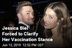 Jessica Biel Forced to Clarify Her Vaccination Stance