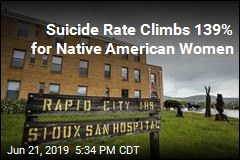 Suicide Rate Climbs Fastest for Native Americans
