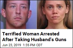 Woman Charged After Giving Husband&#39;s Guns to Police