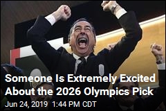 Someone Is Extremely Excited About the 2026 Olympics Pick