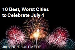 10 Best, Worst Cities to Celebrate July 4
