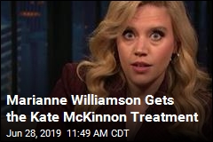 Kate McKinnon Is &#39;Perfect&#39; as Marianne Williamson