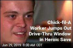 He Was Working the Chick-fil-A Drive-Thru. Then, Screaming