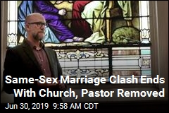 Denomination Boots Church, Pastor over Same-Sex Marriage