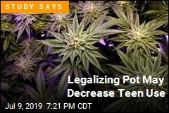 Legalizing Pot May Decrease Teen Use