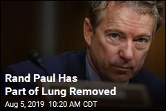 Rand Paul Has Part of Lung Removed