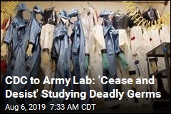CDC to Army Lab: &#39;Cease and Desist&#39; Studying Deadly Germs