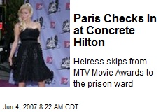 Paris Checks In at Concrete Hilton