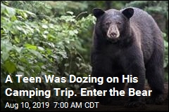 A Teen Was Dozing on His Camping Trip. Enter the Bear