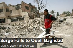 Surge Fails to Quell Baghdad