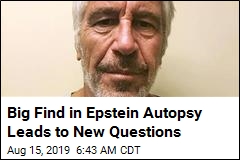 Neck Injuries Revealed in Epstein Autopsy Spur Questions