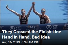 They Crossed the Finish Line Hand-in-Hand. Bad Idea