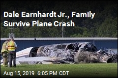Dale Earnhardt Jr., Family Survive Plane Crash