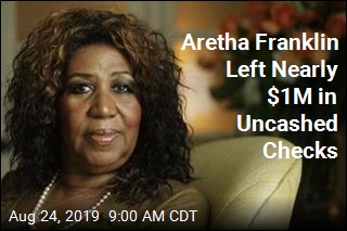 To Aretha&#39;s Tangled Estate, Add $1M in Uncashed Checks