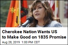 Cherokee Nation Wants Seat in Congress It Was Promised