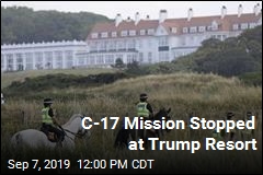 C-17 Mission Stopped at Trump Resort
