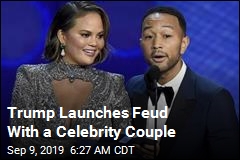Trump Launches a Feud With Celebrity Couple