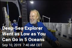 Explorer Makes It to Deepest Points in All 5 Oceans