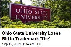 Ohio State University Loses Bid to Trademark &#39;The&#39;