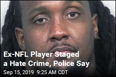 Ex-NFL Player Made Burglary Look Like Hate Crime: Police