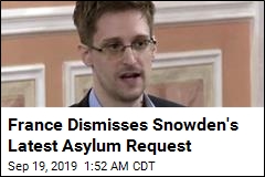 France Dismisses Snowden&#39;s Latest Asylum Request