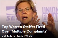 Warren Fires Top Staffer Over &#39;Inappropriate&#39; Acts
