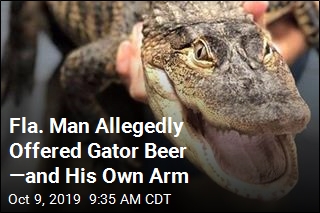 Fla. Man Allegedly Offered Gator Beer &mdash;and His Own Arm