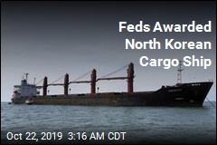 Feds Awarded North Korean Cargo Ship