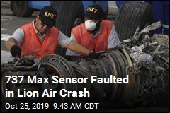 737 Max Sensor Faulted in Lion Air Crash
