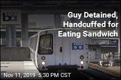 Transit Officer Detains Guy for Eating Sandwich