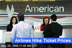 Airlines Hike Ticket Prices