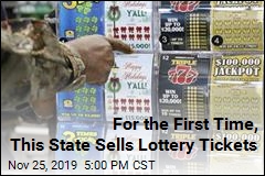 For the First Time, This State Sells Lottery Tickets