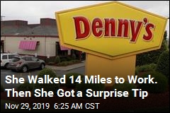She Walked 14 Miles to Work. Then She Got a Surprise Tip
