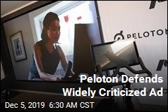 Peloton Defends Widely Criticized Ad