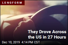 They Drove Across the US in 27 Hours