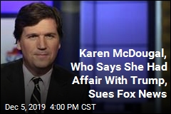 Karen McDougal, Who Says She Had Affair With Trump, Sues Fox News