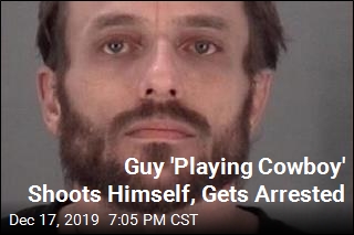 Guy &#39;Playing Cowboy&#39; Shoots Himself, Gets Arrested