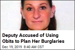 Deputy Accused of Using Obits to Plan Her Burglaries